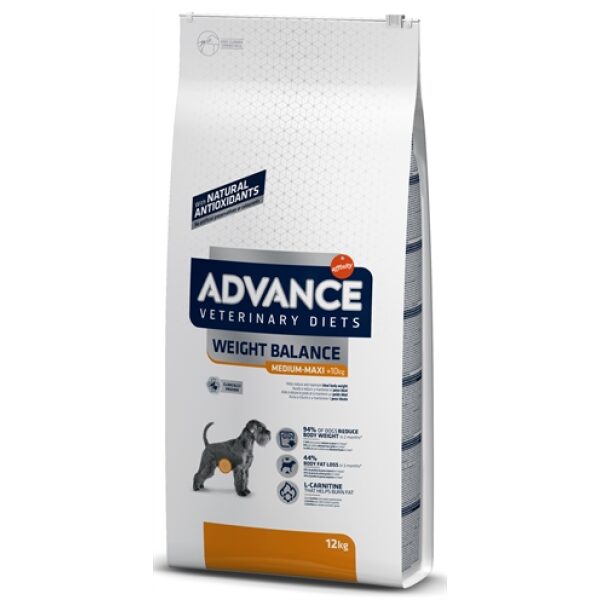 Advance veterinary diet dog weight balance medium / maxi | tuckercare