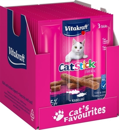 Vitakraft Cat-Stick Mini Kabeljauw Met Tonijn | Tuckercare