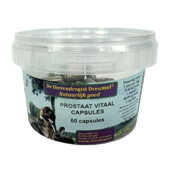Dierendrogist prostaat vitaal capsules | tuckercare